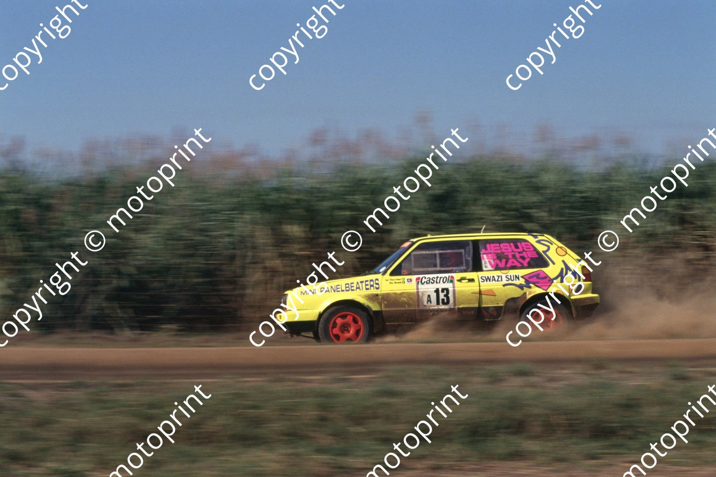 1993 Castrol Intnl 13 Elisio Miranda, Tony Vilaca-Tomas Golf Synchro 4x4 (R Swan)  (167)