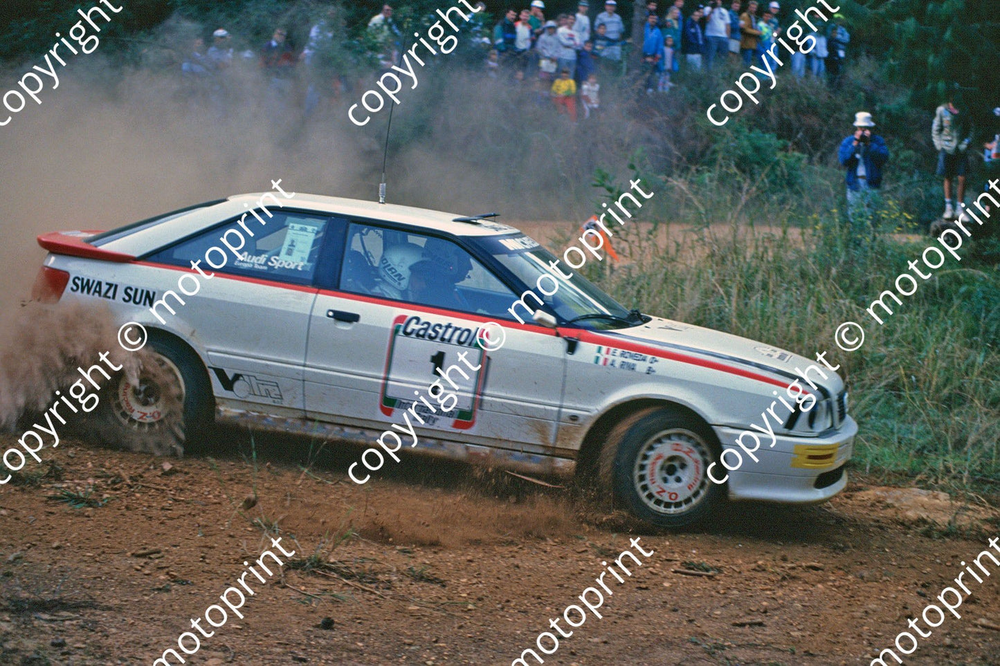 1993 Castrol Intnl 1 Aldo Riva, Enrico Roveda Audi (R Swan) (25)