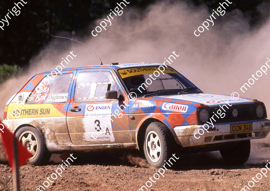 1993 Engen VW  Intnl 3 Jan Habig, Martin Botha Golf(courtesy Roger Swan) (1)
