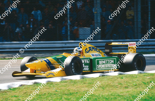 1993 Italian GP (Monza) Michael Schumacher Benetton 19B3