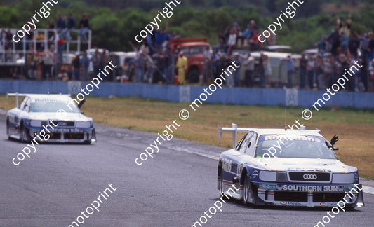 1993 Killarney Wesbank 1 T Moss 2 C Aberdein Audi S4 FAREWELL LAP (Watling Photo) (2)