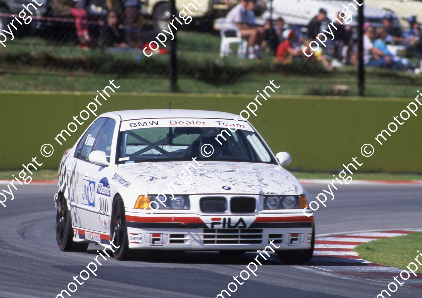 1993 Kya May SATCAR 100 Tony Viana BMW scan 20x30cm (Roger Swan) (13)
