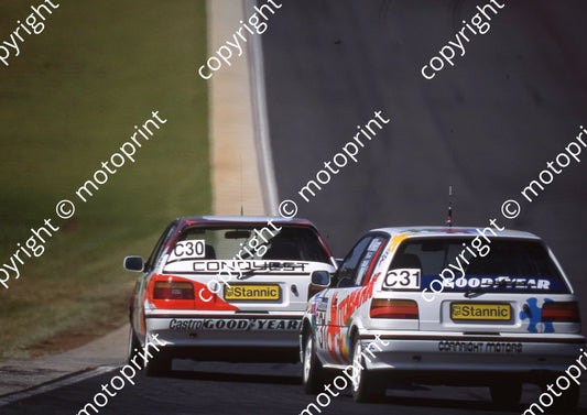 1993 Kya May Stannic C30 Steve Wyndham Toyota C31 Charl Wilken Toyotas (Roger Swan) (2)