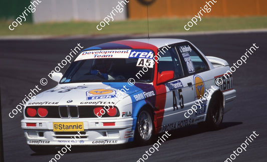 1993 Kya Stannic 5 Grant v Schalkwyk BMW 325iS (Watling Photogr) (1)