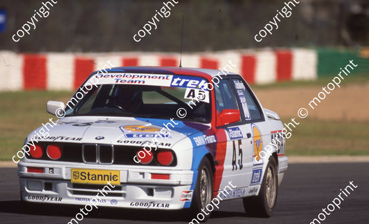 1993 Kya Stannic 5 Grant v Schalkwyk BMW 325iS (Watling Photogr) (2)