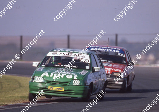 1993 Kya Stannic 70 Mike OSullivan 77 Edwards Kadett Cub (Watling Photogr)