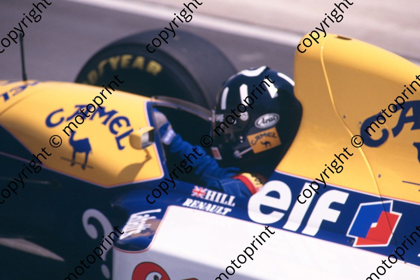 1993 SA GP 0 Damon Hill Williams FW15C (courtesy Roger Swan) (1)