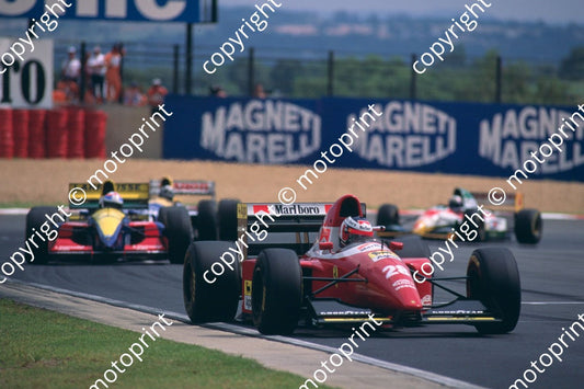1993 SA GP 28 Gerhard Berger Ferrari F93A (courtesy Roger Swan)  (5)