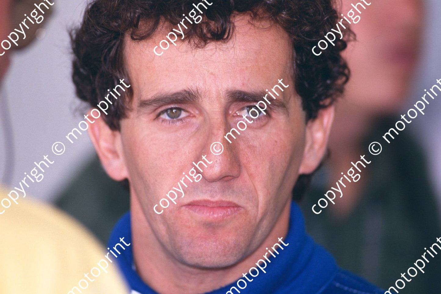 1993 SA GP 2 Portrait  Alain Prost Williams FW15c (courtesy Roger Swan) (13)