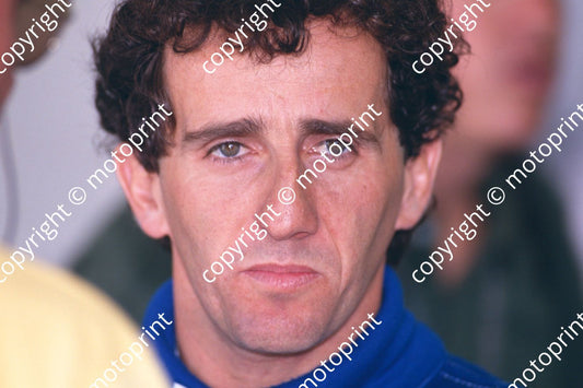 1993 SA GP 2 Portrait  Alain Prost Williams FW15c (courtesy Roger Swan) (13)
