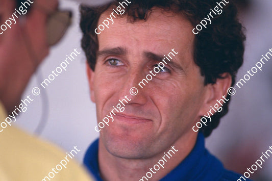 1993 SA GP 2 Portrait  Alain Prost Williams FW15c (courtesy Roger Swan) (14)
