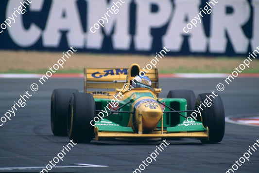 1993 SA GP 5 Michael Schumacher Benetton B193a (courtesy Roger Swan) (22)