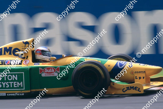 1993 SA GP 5 Michael Schumacher Benetton B193a (courtesy Roger Swan) (23)