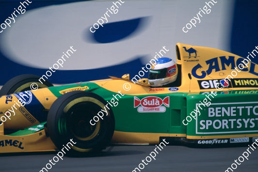 1993 SA GP 5 Michael Schumacher Benetton B193a (courtesy Roger Swan) (4)