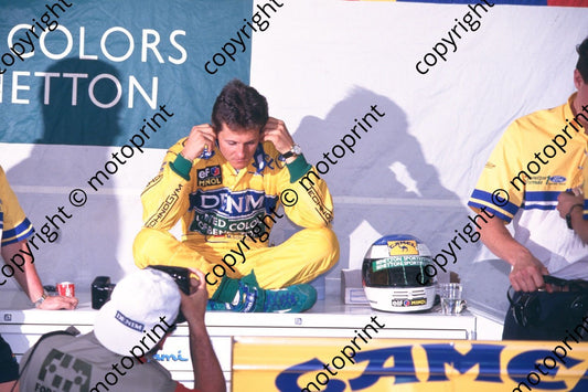 1993 SA GP 5 informal Michael Schumacher Benetton B193a (courtesy Roger Swan) (12)