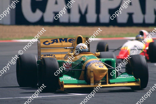 1993 SA GP 6 Riccardo Patrese Benetton B193a (courtesy Roger Swan) (1)