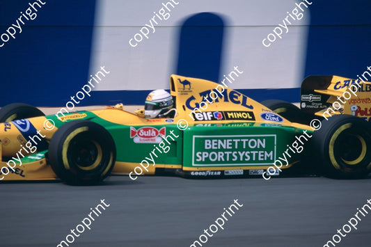 1993 SA GP 6 Riccardo Patrese Benetton B193a (courtesy Roger Swan) (11)