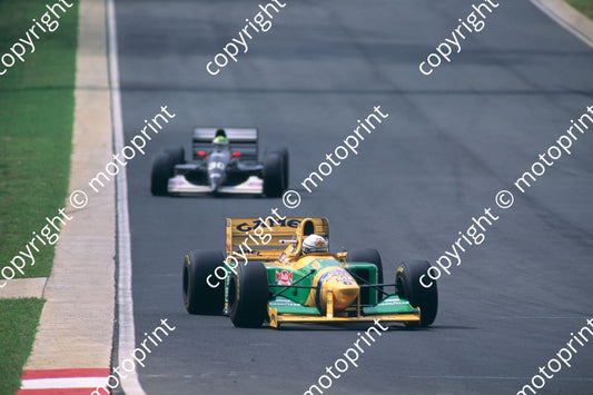 1993 SA GP 6 Riccardo Patrese Benetton B193a (courtesy Roger Swan) (13)