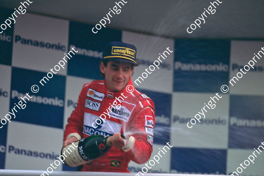 1993 SA GP podium Ayrton Senna (courtesy Roger Swan) (237)