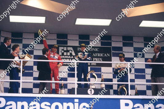 1993 SA GP podium awards, Dave Clapham far left (courtesy Roger Swan) (346)