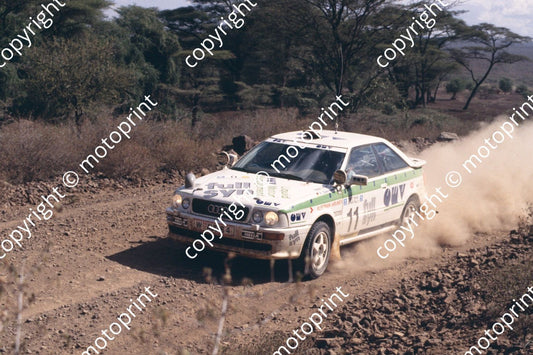 1993 Safari 11 Rudolf Stohl, Peter Diekmann  Audi S2 left seq (courtesy Roger Swan) (150)