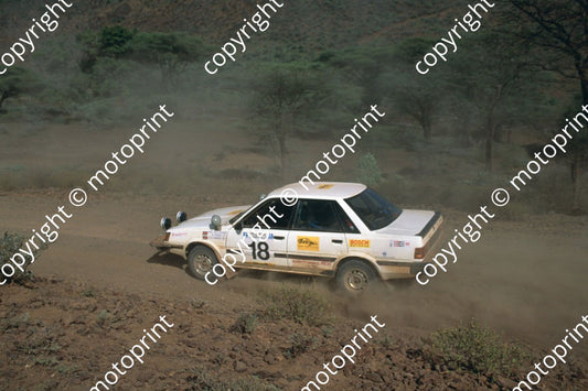 1993 Safari 18 Ranjit Chager, Sudhir Thatthi Subaru RX turbo  (courtesy Roger Swan) (402)