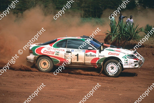 1993 Safari 1 Juha Kankkunen, Juha Piironen Celica turbo turn sequence (RSwan) (291)