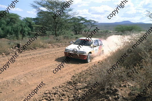 1993 Safari 22 Ashok Pattni, Zahid Mogul Charade short seq  (courtesy Roger Swan) (420)