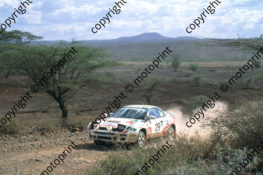 1993 Safari 29 Morio Nitta, Dave Macharia Toyota Celica GT4 (courtesy Roger Swan) (403)