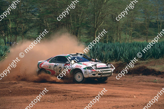 1993 Safari 2 Markku Alen, Iikka Kivimaki Celica Turbo 4WD cnr seq (courtesy Roger Swan) (256)