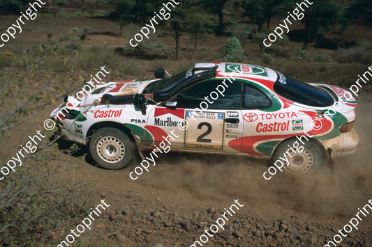 1993 Safari 2 Markku Alen, Ilkka Kivimaki Celica straight seq (Roger Swan) (6)