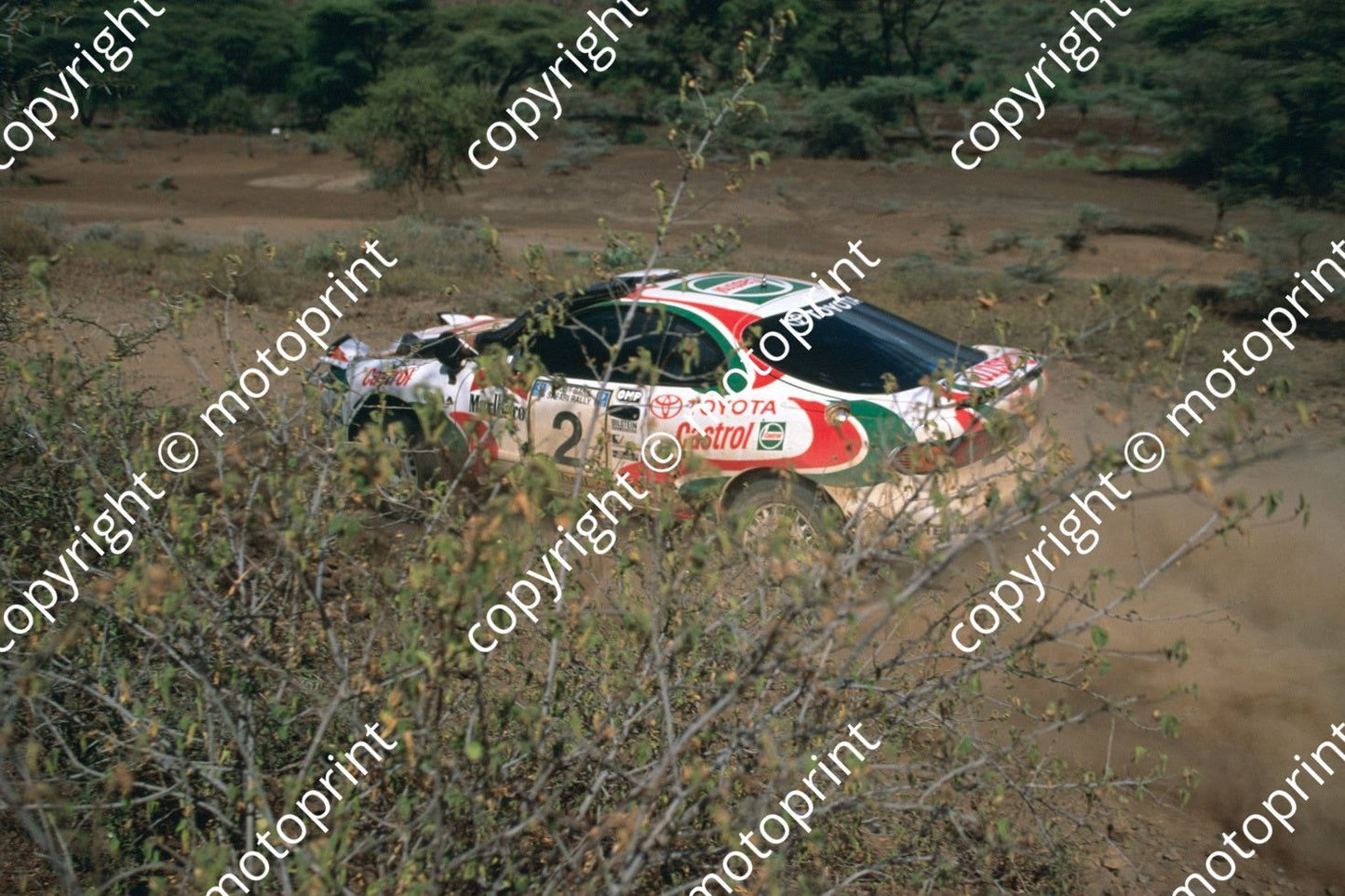 1993 Safari 2 Markku Alen, Ilkka Kivimaki Celica straight seq (Roger Swan) (7)