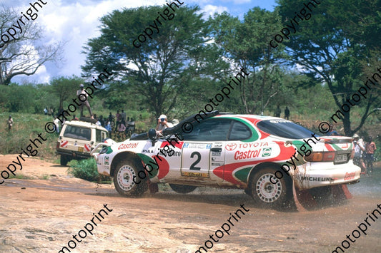 1993 Safari 2 Markku Alen, Ilkka Kivimaki Celica turbo 4WD river seq (courtesy Roger Swan) (120)