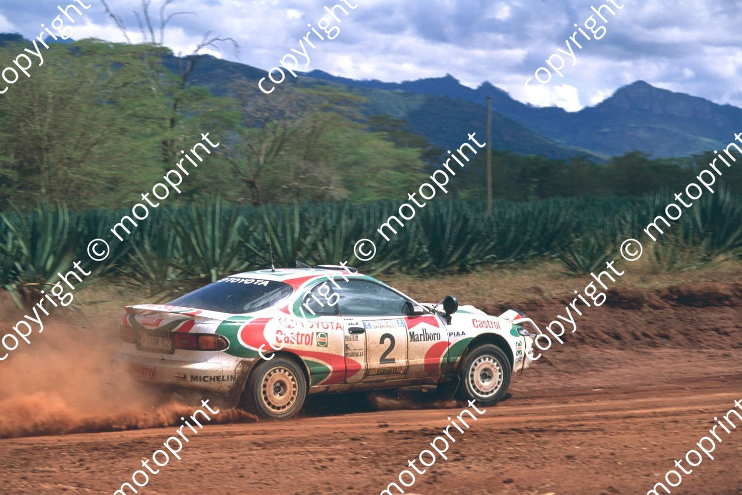1993 Safari 2 Markku Alen, Ilkka Kivimaki Celica turbo (courtesy Roger Swan) (193)