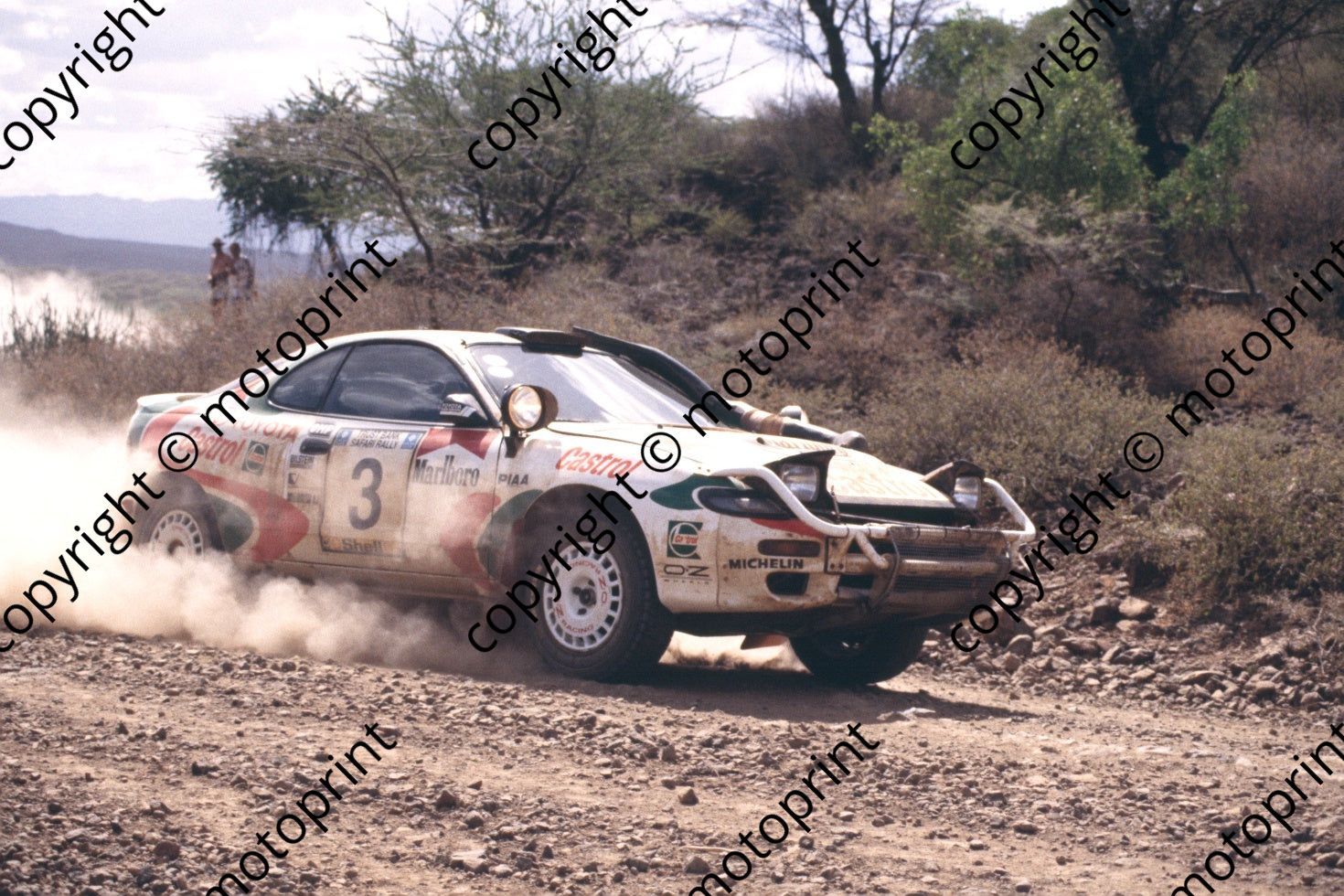 1993 Safari 3 Ian Duncan, Ian Munro Celica turbo seq (courtesy Roger S ...
