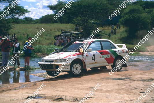 1993 Safari 4 Kenjiro Shinosuka, Pentti Kuukkala Lancer Evo1 (courtesy Roger Swan) (123)