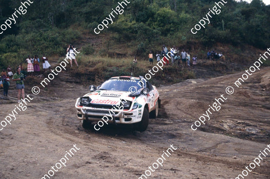 1993 Safari 5 Yasuhiro Iwase, Sudhir Vinayak Celica Turbo  (courtesy Roger Swan) (465)