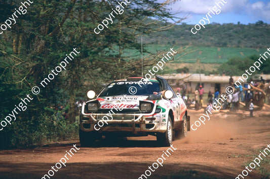 1993 Safari 5 Yasuhiro Iwase, Sudhir Vinayak Celica Turbo  (courtesy Roger Swan) (466)