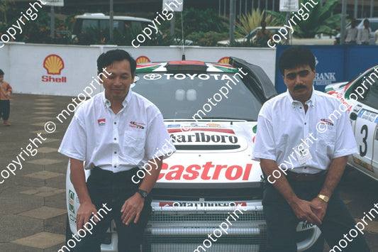1993 Safari 5 Yasuhiro Iwase, Sudhir Vinayak Celica Turbo  (courtesy Roger Swan) (475)