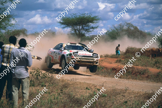 1993 Safari 5 Yasuhiro Iwase, Sudhir Vinayak Celica Turbo jump seq  (courtesy Roger Swan) (270)