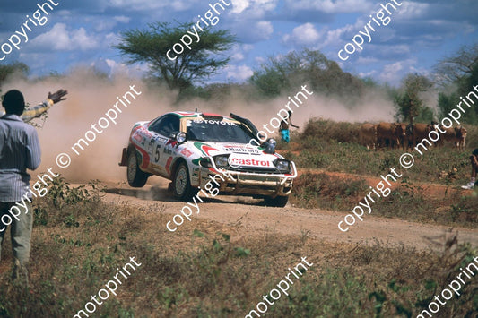 1993 Safari 5 Yasuhiro Iwase, Sudhir Vinayak Celica Turbo jump seq  (courtesy Roger Swan) (271)
