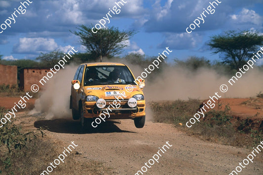 1993 Safari 8 Mashasi Ishida, Mohammed Verjee Subaru Vivio 4WD seq (RSwan)(282)