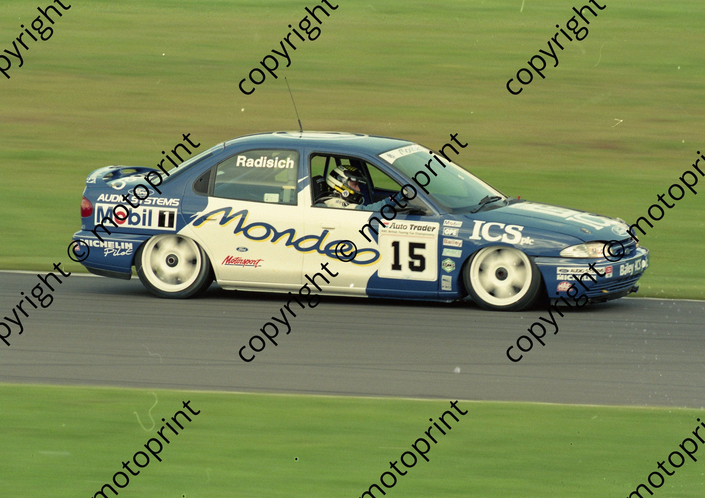 1993 Thruxton BTCC 15 Paul Radisich Mondeo (Watling Photogr) (2)