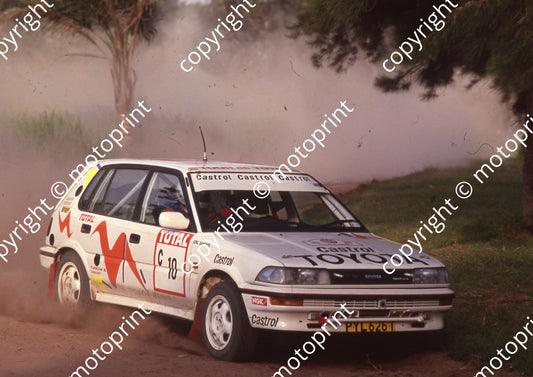1993 Tour de Total 10 Eric Sanders, Thilo van WEsternhagen Conquest(Colin Watling Photo)