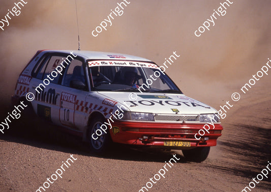 1993 Tour de Total 10 Peter Alterskye, Alan Bissett Toyota (courtesy Roger Swan) (2)