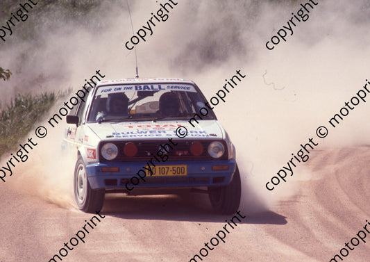 1993 Tour de Total 18 Tony Ball, Tony Babb Golf (Colin Watling Photo) (2)