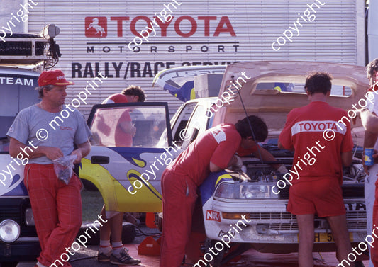1993 Tour de Total 1 Serge Damseaux, Vito Bonafede Toyota (courtesy Roger Swan) (96)