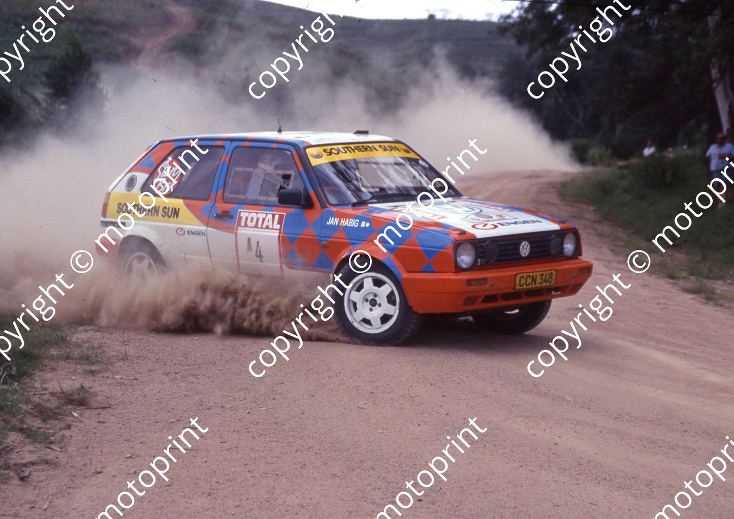 1993 Tour de Total 4 Jan Habig, Martin Botha Golf (courtesy Roger Swan) (6)