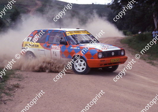 1993 Tour de Total 4 Jan Habig, Martin Botha Golf (courtesy Roger Swan) (6)