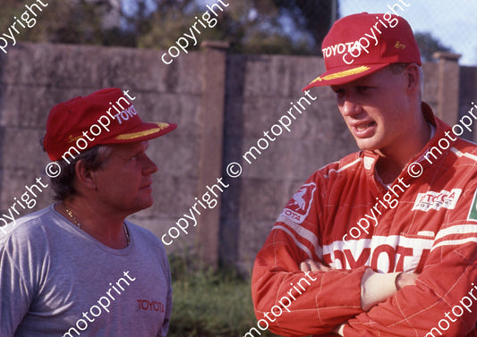 1993 Tour de Total 5 Enzo Kuun right, Serge Damseaux left (R Swan) (8)